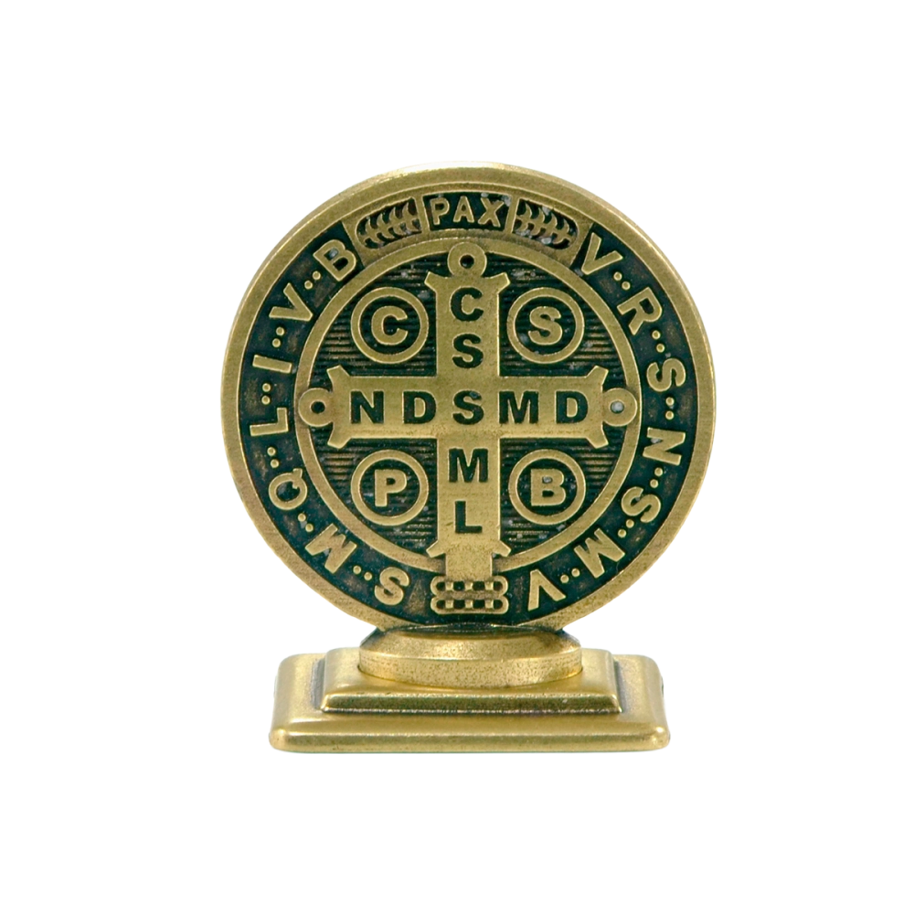 Medalha de São Bento - Autocolante Ouro Velho Medalha de São Bento - Autocolante Ouro Velho