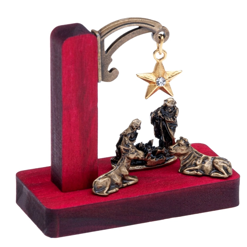 Mini Presépio Vermelho Mini Presépio Vermelho