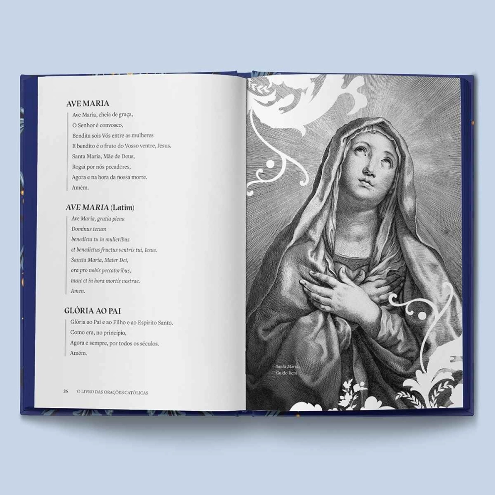 O Livro das Orações Católicas: Capa Floral O Livro das Orações Católicas: Capa Floral