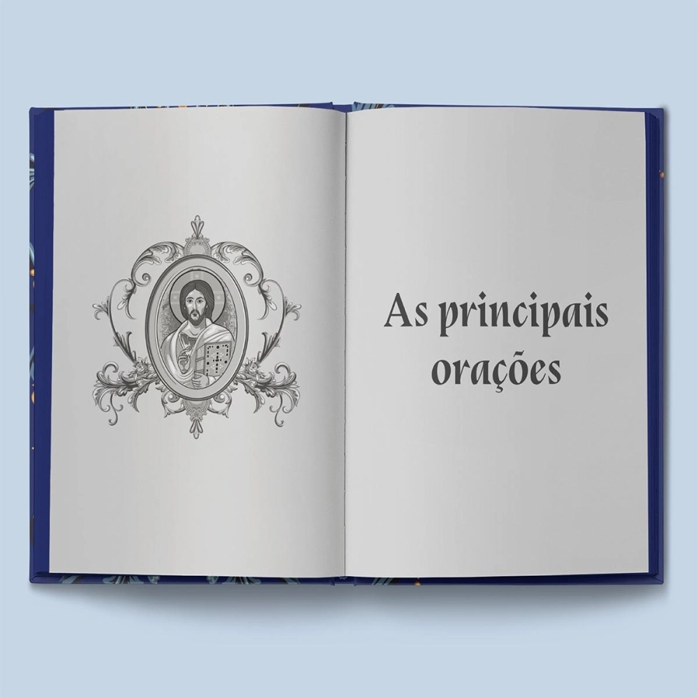 O Livro das Orações Católicas: Capa Floral O Livro das Orações Católicas: Capa Floral