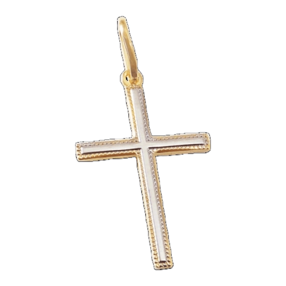 Pingente Cruz Bordas Reticuladas Pingente Cruz Bordas Reticuladas
