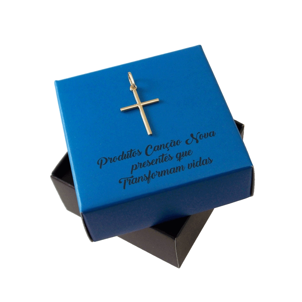 Pingente Cruz Palito 24 mm Pingente Cruz Palito 24 mm