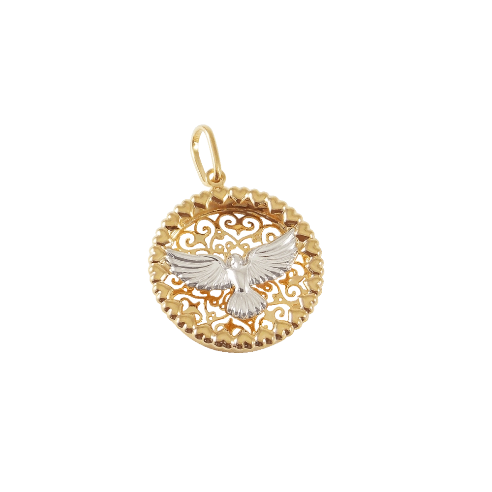 Pingente Redondo Foto Espírito Santo Pingente Redondo Foto Espírito Santo