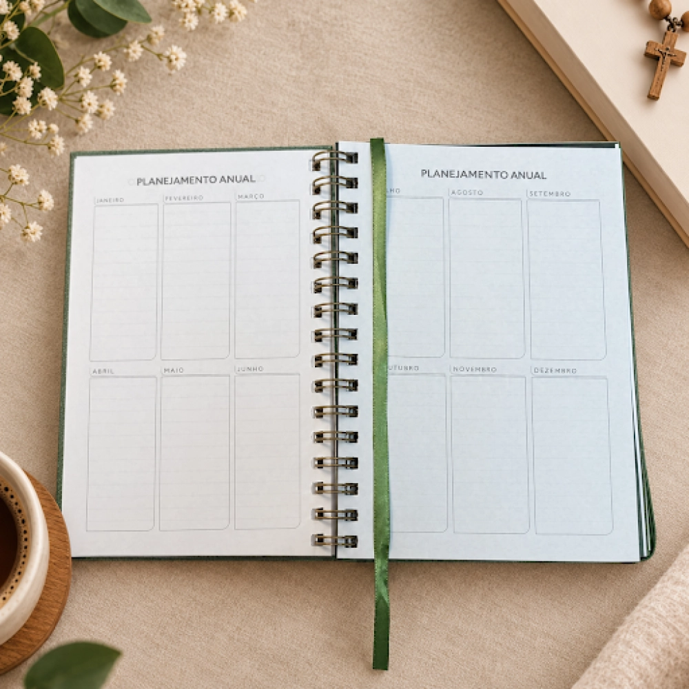 Planner Alegrem-se na Esperança (agenda sem data) Planner Alegrem-se na Esperança (agenda sem data)