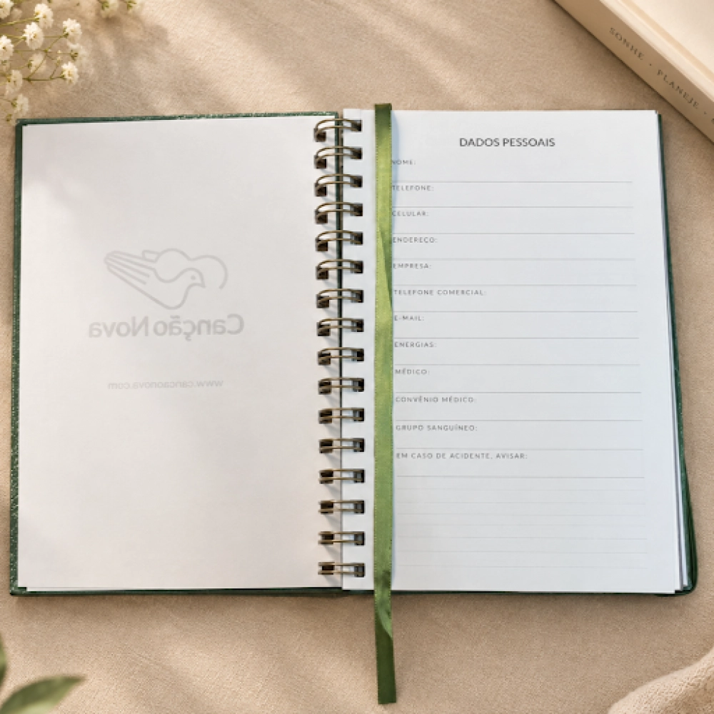 Planner Alegrem-se na Esperança (agenda sem data) Planner Alegrem-se na Esperança (agenda sem data)