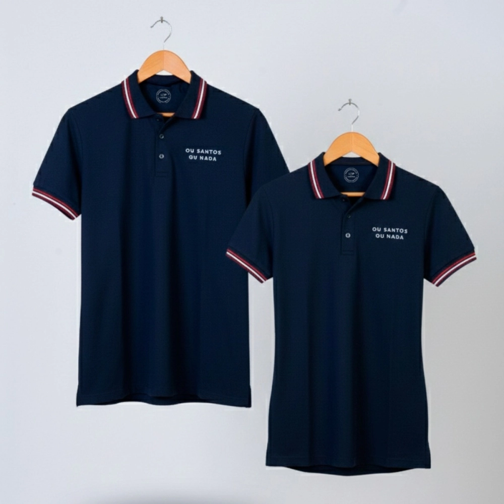 Polo Masculina Ou Santos Ou Nada - Padre Jonas Abib Polo Masculina Ou Santos Ou Nada - Padre Jonas Abib