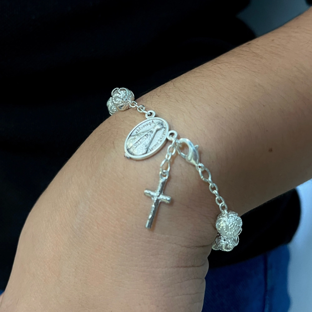 Pulseira Cristal Nossa Senhora Aparecida Pulseira Cristal Nossa Senhora Aparecida