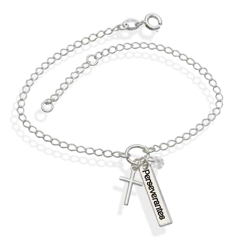 Pulseira Elo Perseverantes - Prata Pulseira Elo Perseverantes - Prata