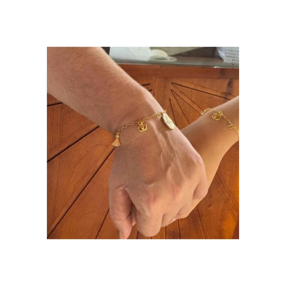 Pulseira Mãe Dourada Pulseira Mãe Dourada