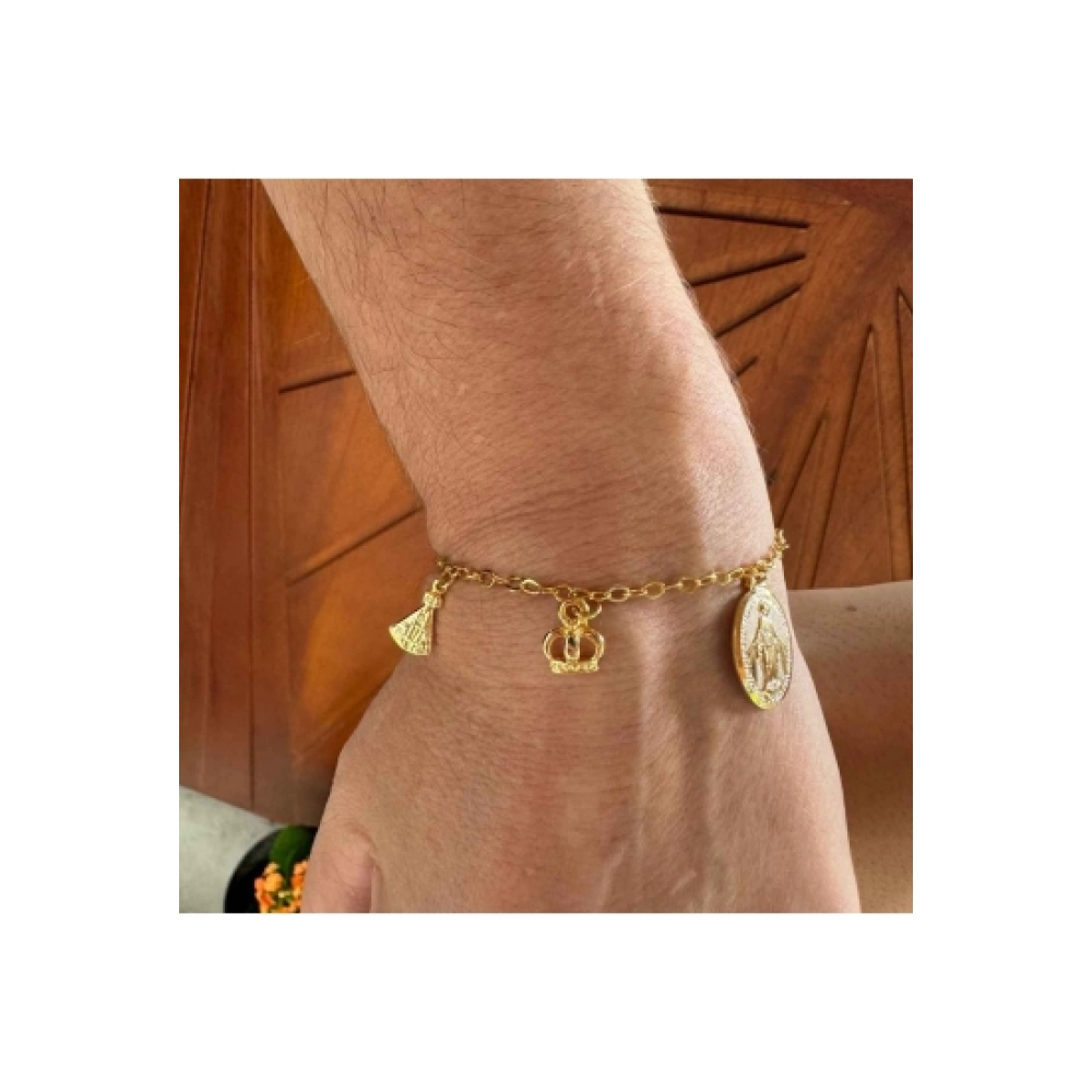 Pulseira Mãe Dourada Pulseira Mãe Dourada