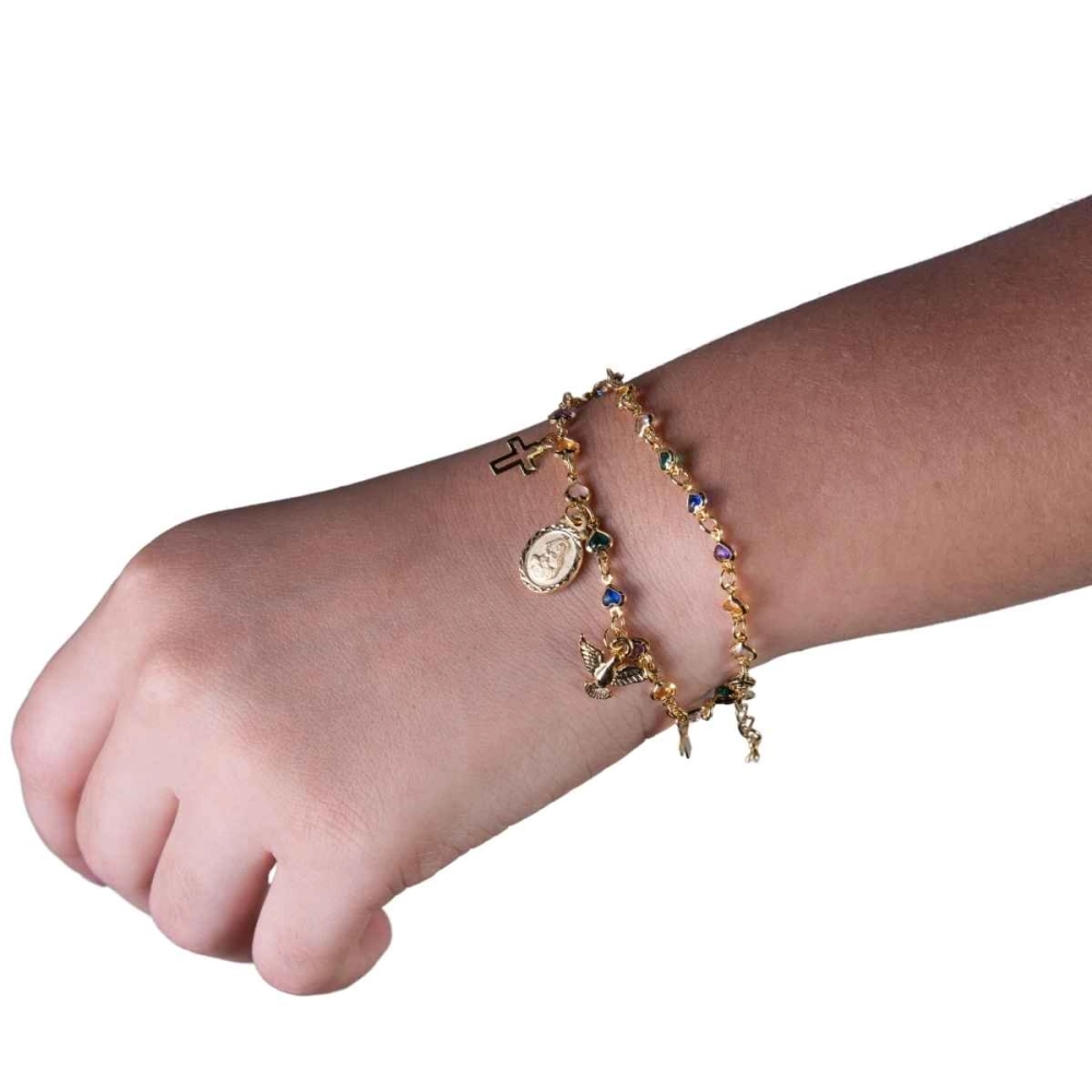 Pulseira Santa Rita Dourada