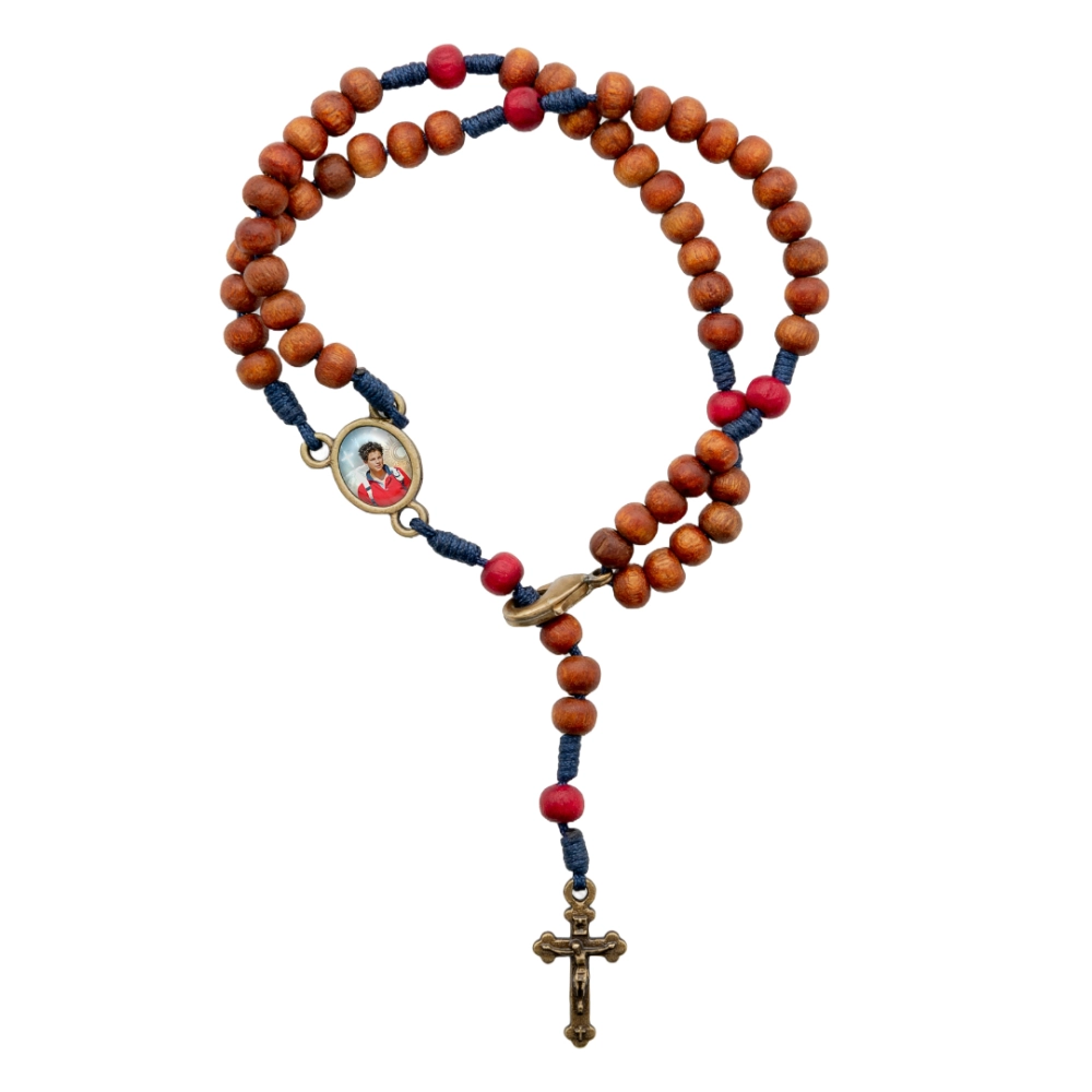 Pulseira Terço São Carlo Acutis Pulseira Terço São Carlo Acutis