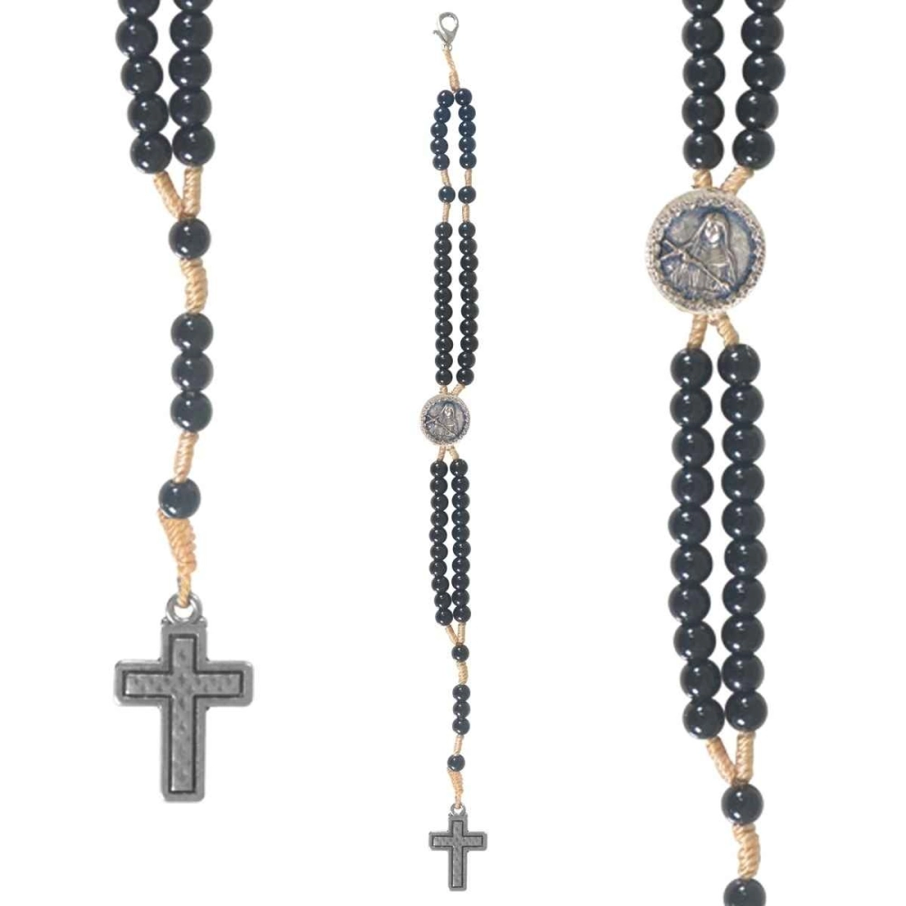 Pulseira Terço Santa Rita Pulseira Terço Santa Rita