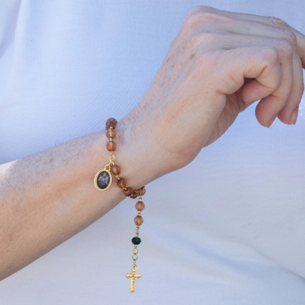 Pulseira Terço São José Luxo