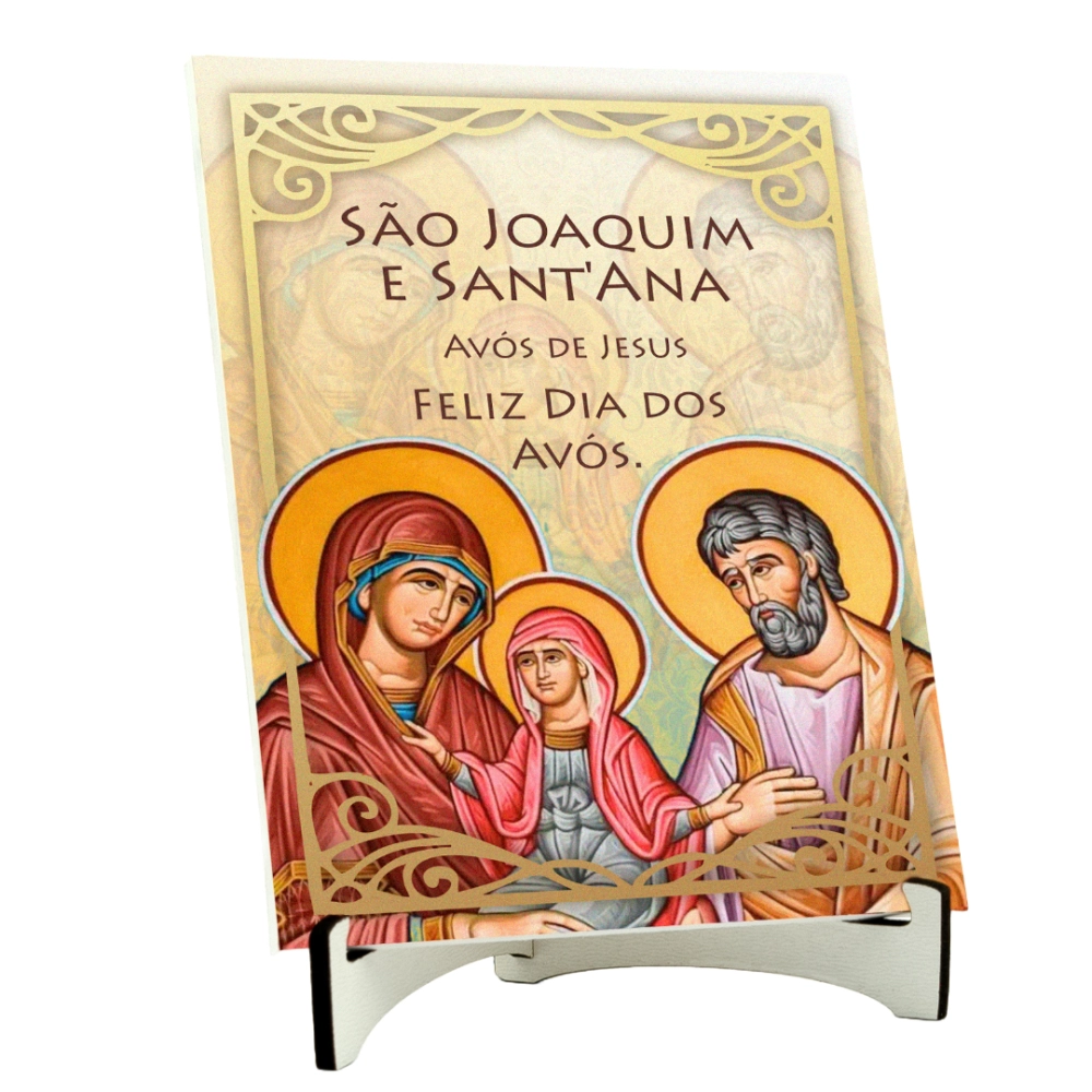 Quadrinho de Mesa Dia dos Avós Quadrinho de Mesa Dia dos Avós