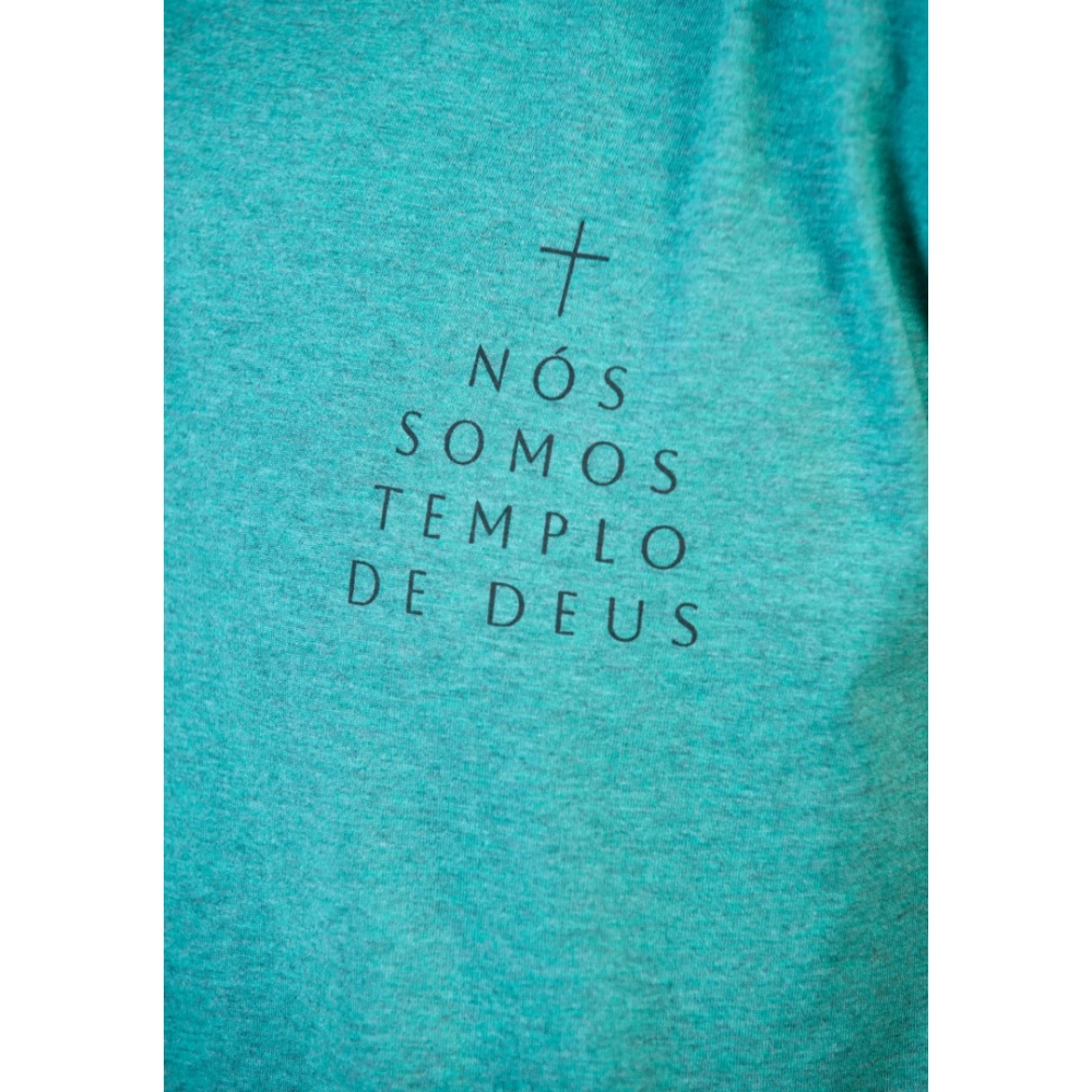 Regata Masculina Nós Somos Templo de Deus Regata Masculina Nós Somos Templo de Deus