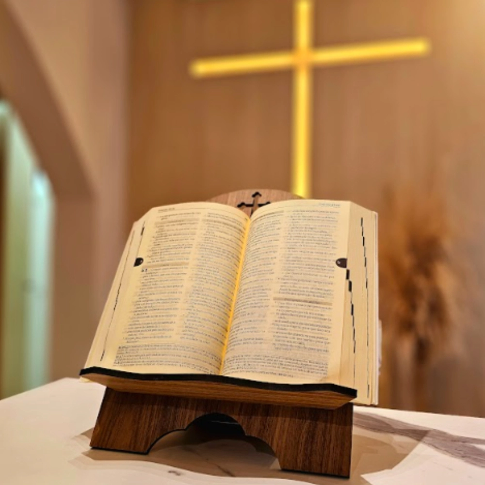 Suporte para Bíblia Cruz Suporte para Bíblia Cruz