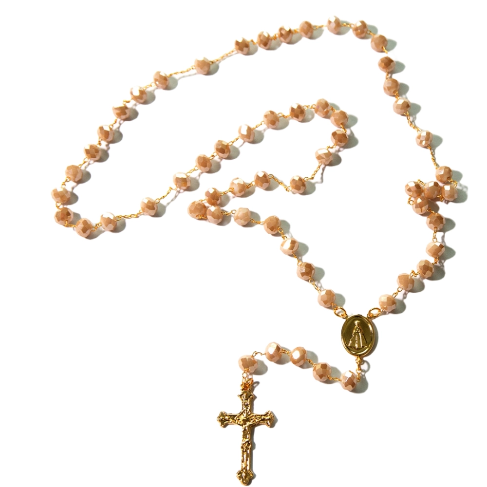 Terço Cristal Nossa Senhora Aparecida Terço Cristal Nossa Senhora Aparecida