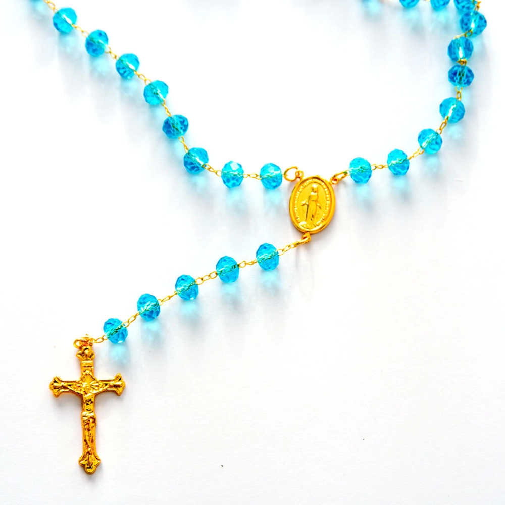 Terço Cristal Nossa Senhora das Graças Terço Cristal Nossa Senhora das Graças