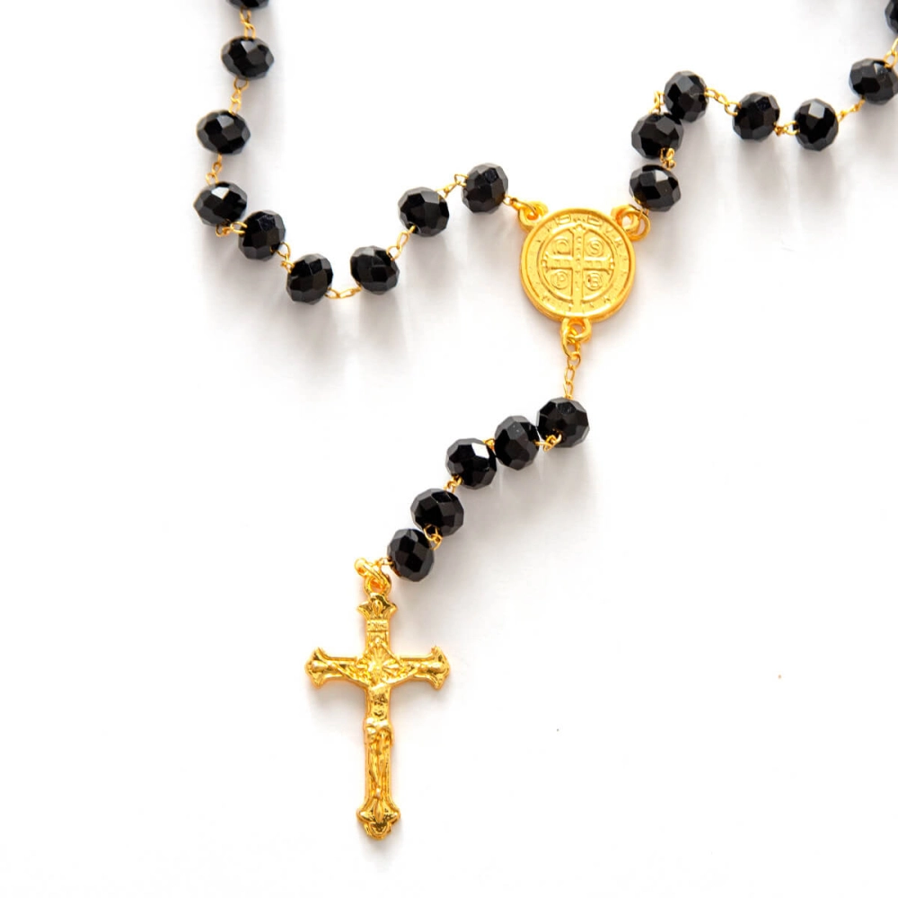 Terço Cristal São Bento Terço Cristal São Bento