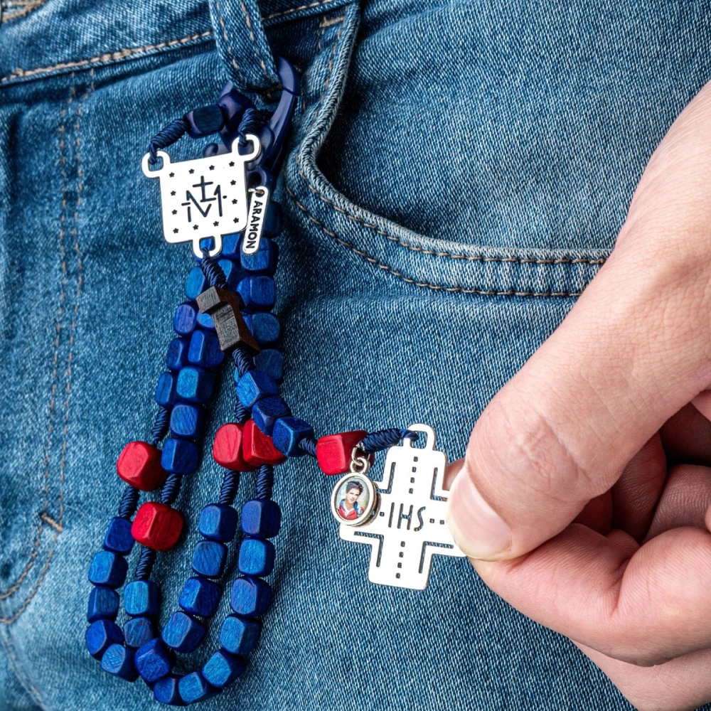 Terço Carlo Acutis Carisma Franciscano Quadrado Terço Carlo Acutis Carisma Franciscano Quadrado