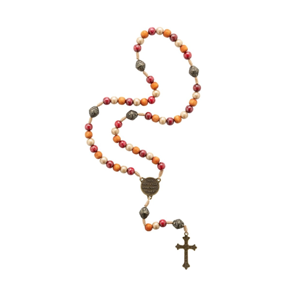 Terço Natalino Bola de Natal Vermelho Terço Natalino Bola de Natal Vermelho