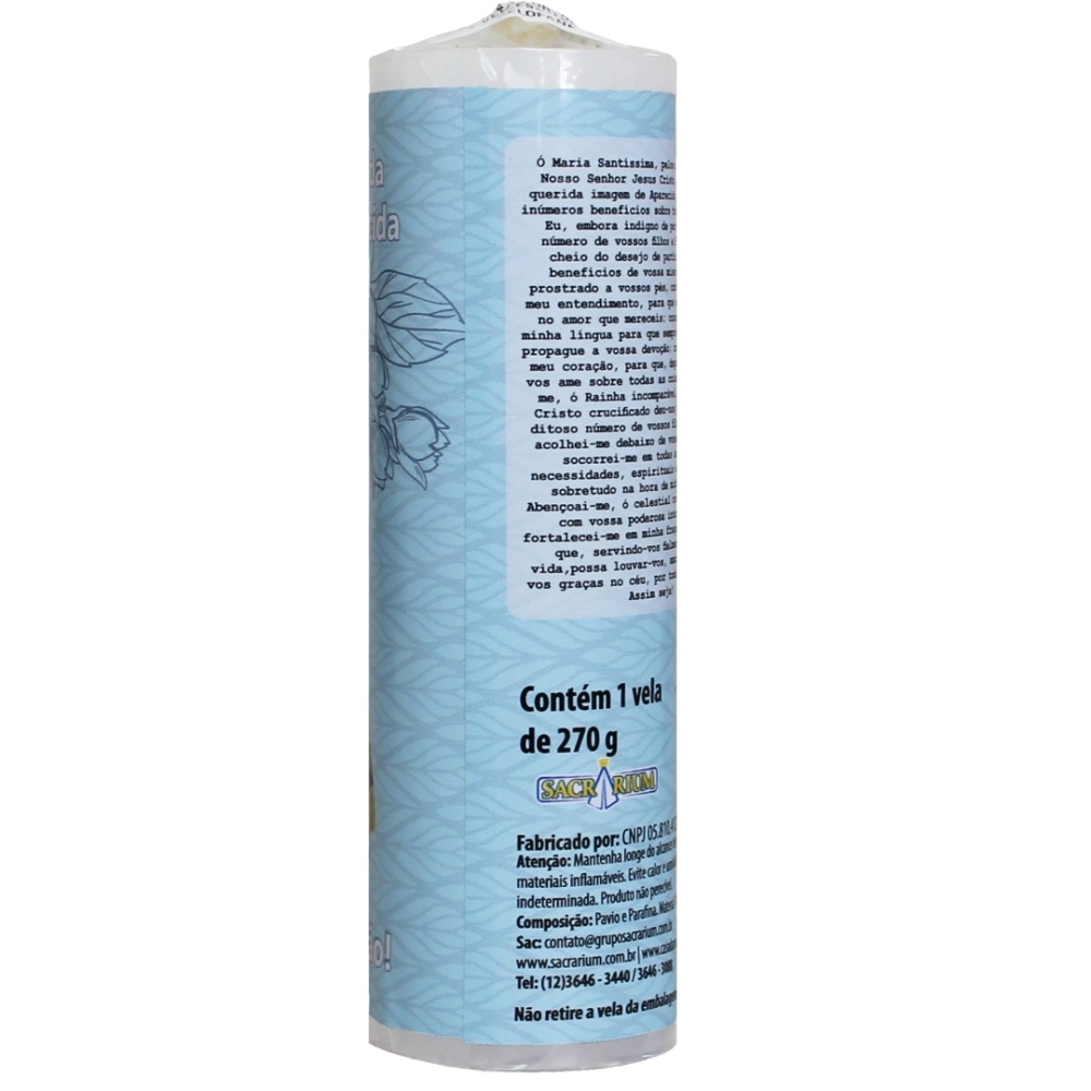 Vela Nossa Senhora Aparecida Vela Nossa Senhora Aparecida
