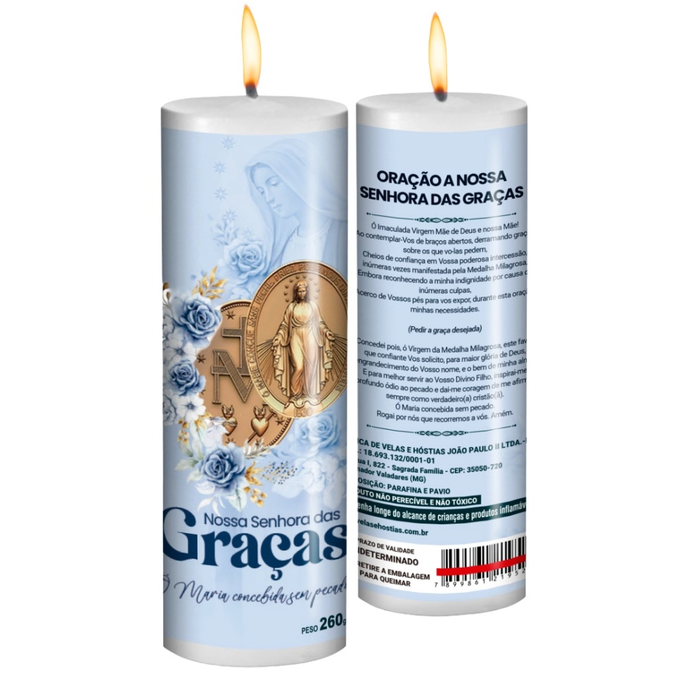 Vela Nossa Senhora das Graças Vela Nossa Senhora das Graças