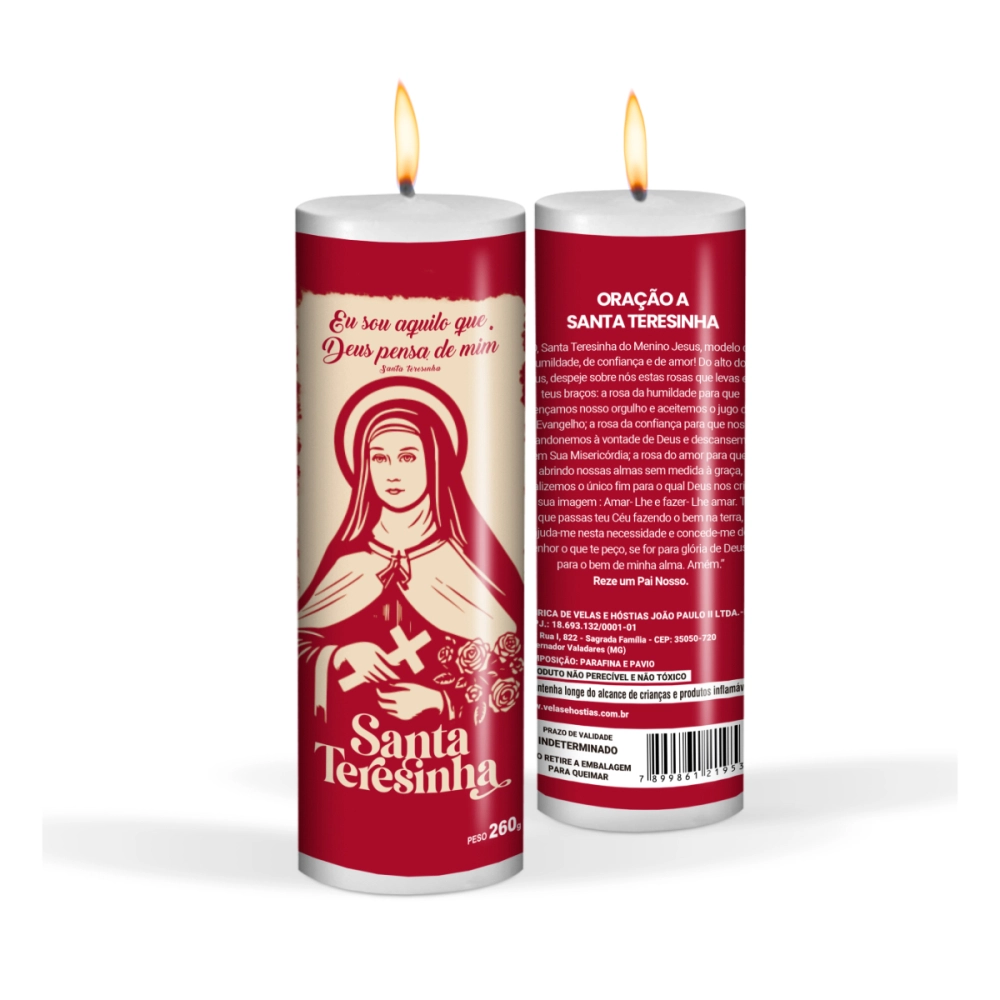 Vela Votiva Santa Teresinha Vela Votiva Santa Teresinha
