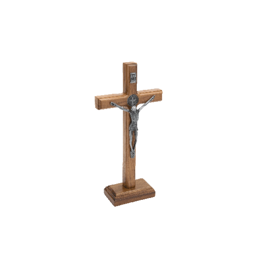 Crucifixo Onix São Bento 19 cm | Loja Canção Nova