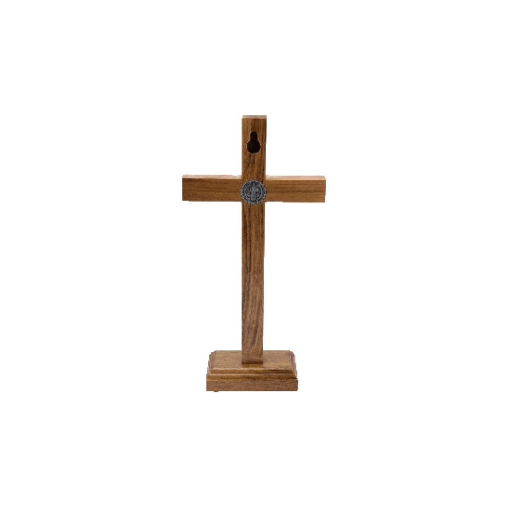 Crucifixo Onix São Bento 19 cm | Loja Canção Nova