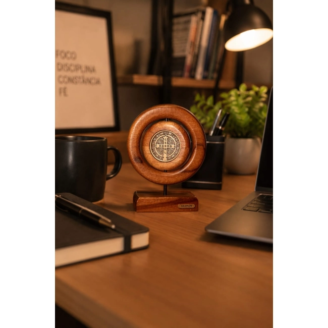 Adorno de Mesa Giratório São Bento