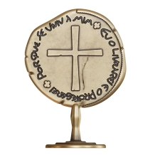 Adorno de Mesa Medalha das Duas Cruzes
