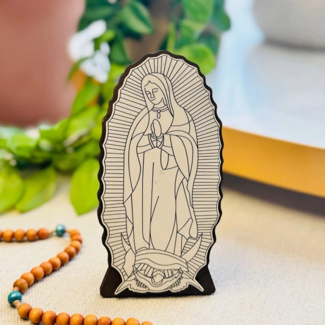 Adorno de Mesa Nossa Senhora de Guadalupe Adorno de Mesa Nossa Senhora de Guadalupe