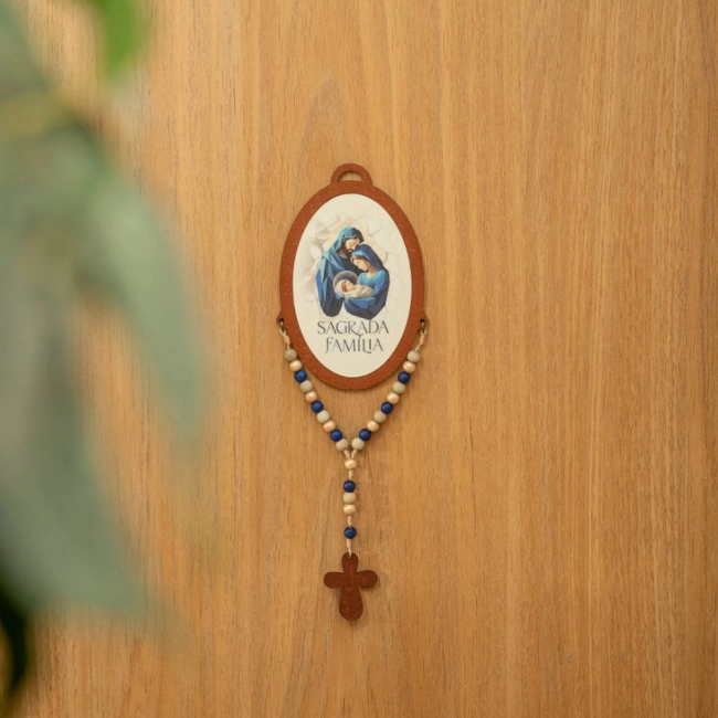 Adorno de Porta Sagrada Família Adorno de Porta Sagrada Família