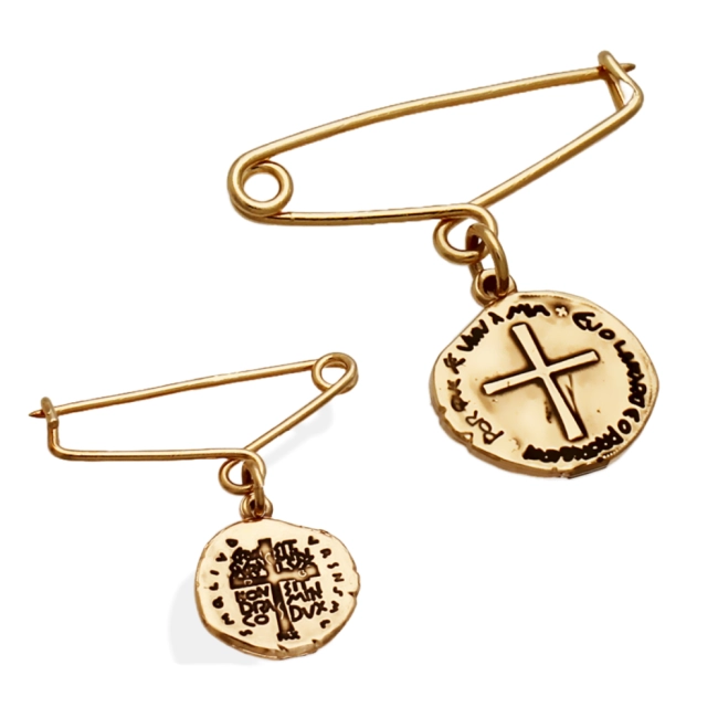 Alfinete Medalha das Duas Cruzes