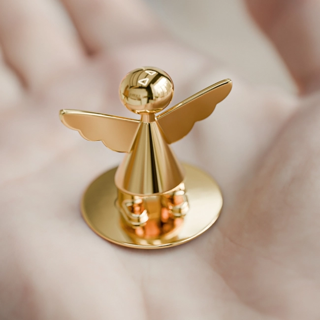 Anjo da Guarda Metal Adesivo - Dourado