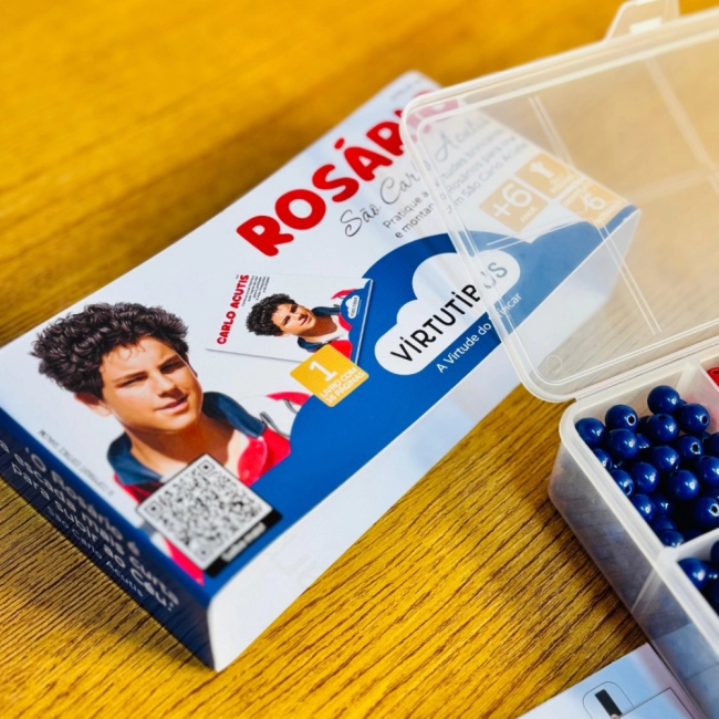 Ateliê de Rosário - São Carlo Acutis Ateliê de Rosário - São Carlo Acutis