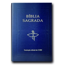 Bíblia Luxo Letra Grande - Azul