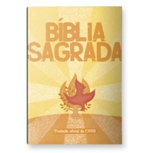 Bíblia Sagrada Tradução Oficial da CNBB - Capa Laranja - Jovem