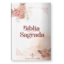 Bíblia Sagrada Tradução Oficial da CNBB  - Capa Salmão - Feminina