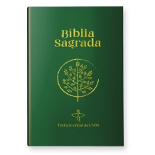 Bíblia Sagrada Tradução Oficial da CNBB - Capa Verde - Oliveira