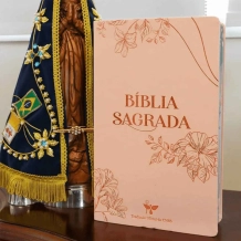Bíblia Sagrada Tradução Oficial da CNBB - Luxo - Letra Grande - Feminina