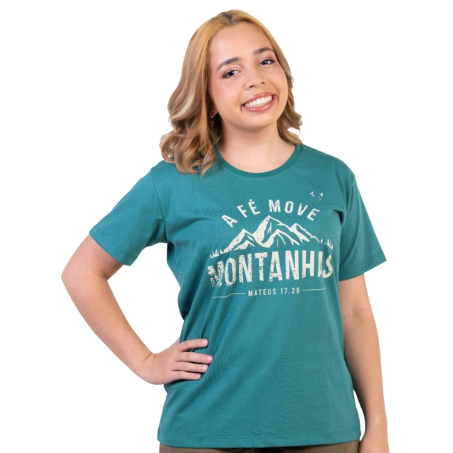 Baby Look A Fé Move Montanhas Baby Look A Fé Move Montanhas