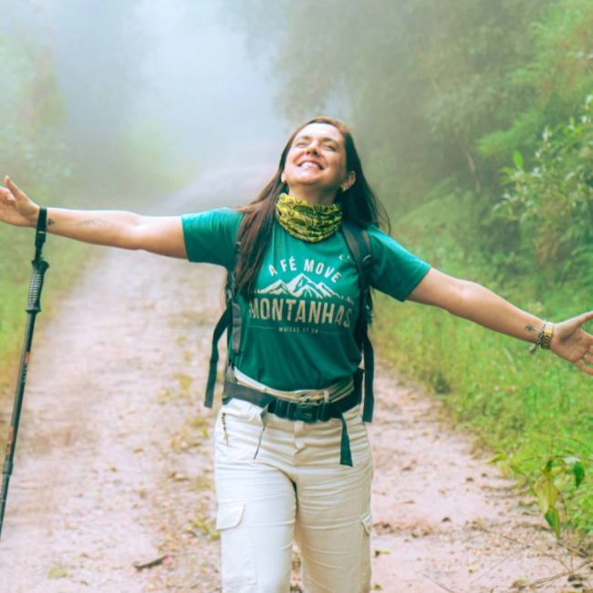 Baby Look A Fé Move Montanhas Baby Look A Fé Move Montanhas