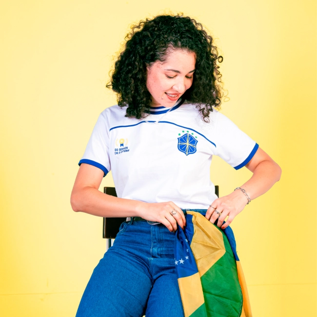 Baby Look do Senhor Vem a Vitória