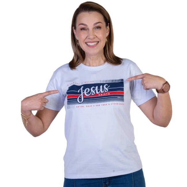 Baby Look Jesus Cristo é Sempre o Mesmo