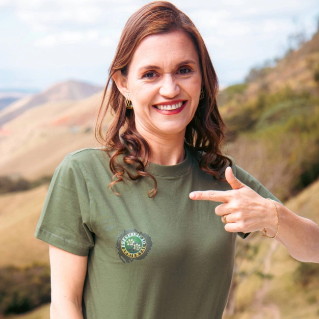 Baby Look não há Conquista sem Sacrifício (Programa Preservação Ambiental) Baby Look não há Conquista sem Sacrifício (Programa Preservação Ambiental)