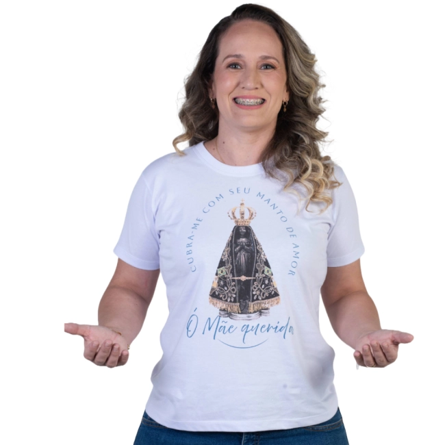 Baby Look Nossa Senhora Aparecida Baby Look Nossa Senhora Aparecida