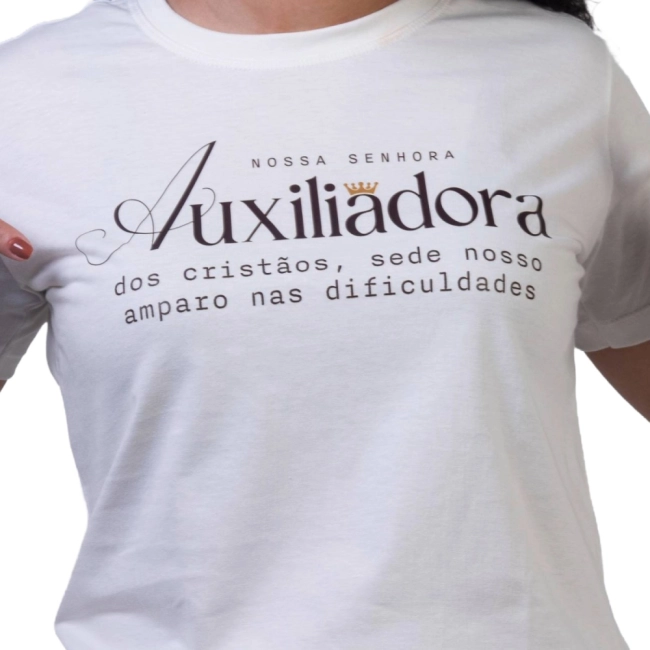 Baby Look Nossa Senhora Auxiliadora